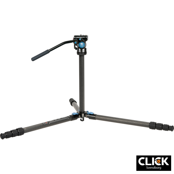 Sirui ST-124+VA-5 kulfiber video stativ Kit