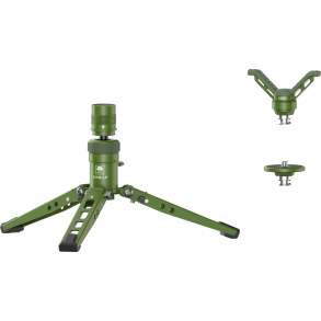 Sirui Table Tripod / Low Angle Monopod Feet & V-Shape Gun Pedal Version Green