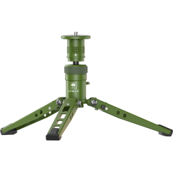 Sirui Table Tripod / Low Angle Monopod Feet &amp; V-Shape Gun Pedal Version Green