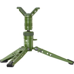 Sirui Table Tripod / Low Angle Monopod Feet &amp; V-Shape Gun Pedal Version Green