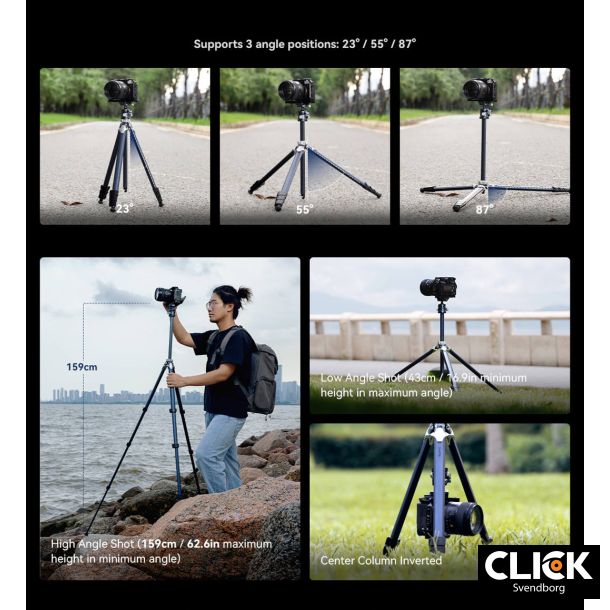 SmallRig 4222 letvgts rejse stativ