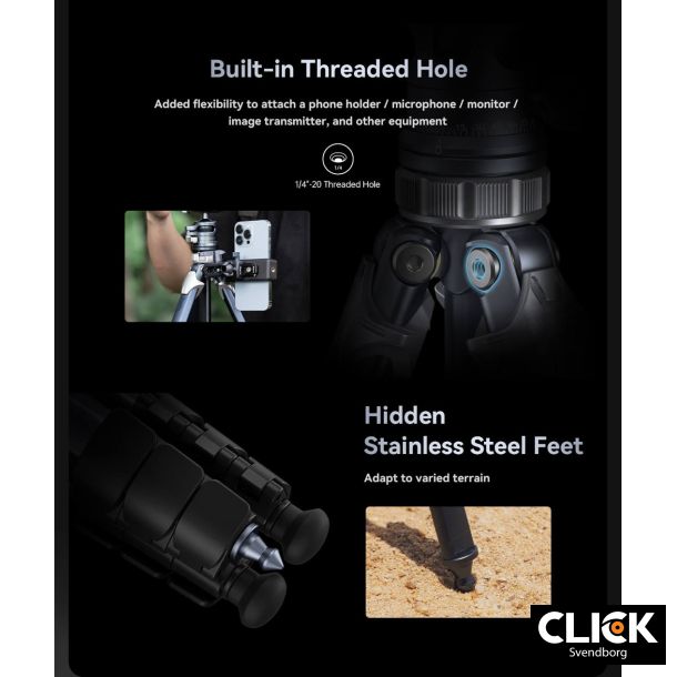 SmallRig 4222 letvgts rejse stativ