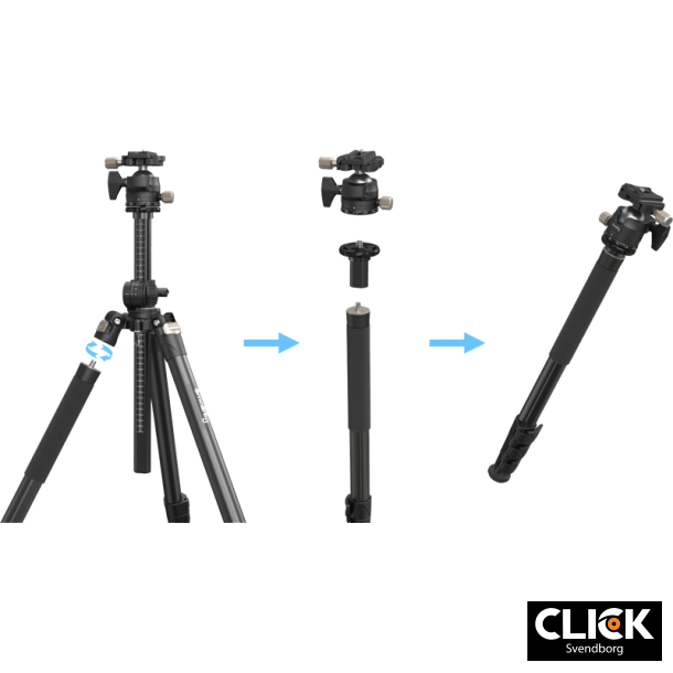SmallRig 4288 Tripod with Lateral Center Column CT200