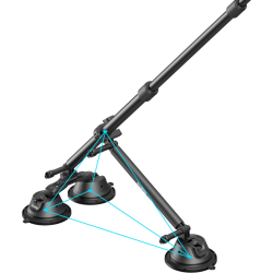 SmallRig 4380 Camera Suction Cup Car Mount Kit for Panoramic Shooting