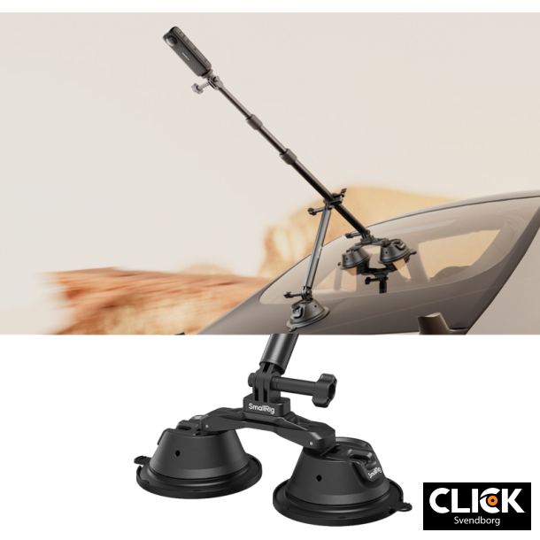 SmallRig 4380 Camera Suction Cup Car Mount Kit for Panoramic Shooting