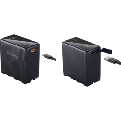 SmallRig 4469 Camera Battery USB-C Rechargeable NP-F970 Black