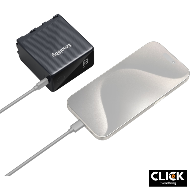 SmallRig 4469 Camera Battery USB-C Rechargeable NP-F970 Black