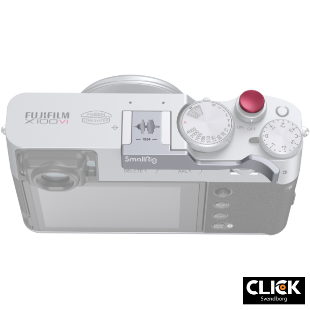 SmallRig 4566 Thumb Grip for Fujifilm X100VI / X100V Silver