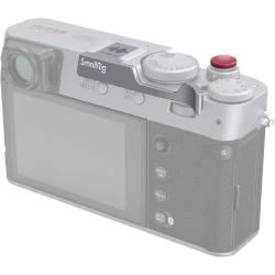 SmallRig 4566 Thumb Grip for Fujifilm X100VI / X100V Silver