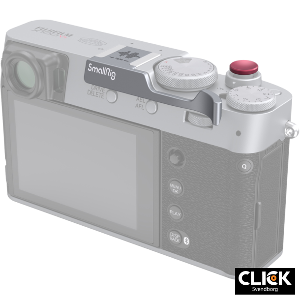 SmallRig 4566 Thumb Grip for Fujifilm X100VI / X100V Silver