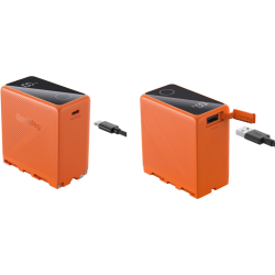 SmallRig 4576 Camera Battery USB-C Rechargeable NP-F970 Orange