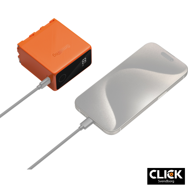 SmallRig 4576 Camera Battery USB-C Rechargeable NP-F970 Orange