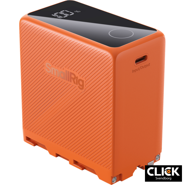 SmallRig 4576 Camera Battery USB-C Rechargeable NP-F970 Orange