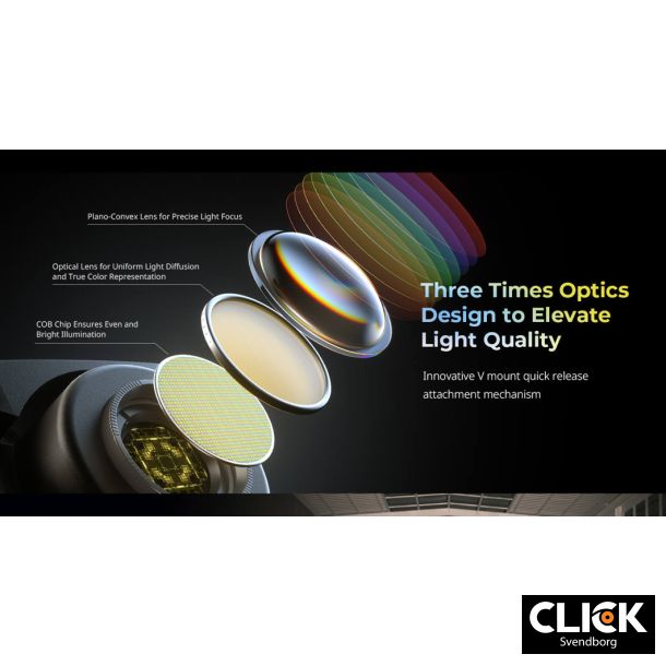 SmallRig 4621 RC 220B Pro Cob LED Video Light