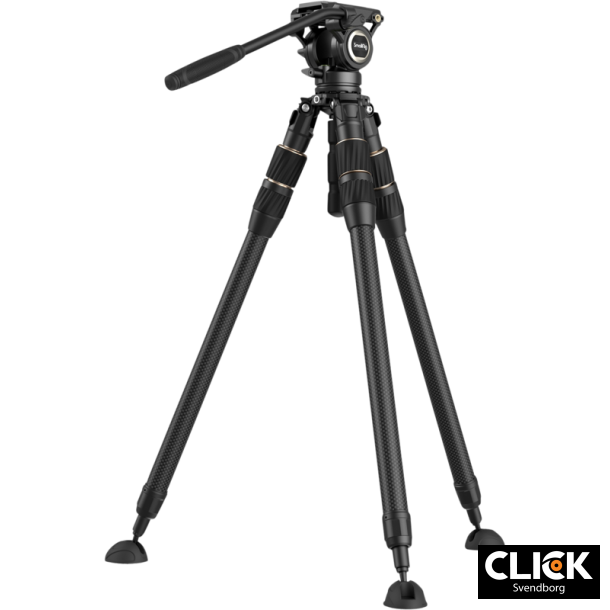 SmallRig 4643 Carbon Fiber Tripod Kit med FT-S303 Videohoved