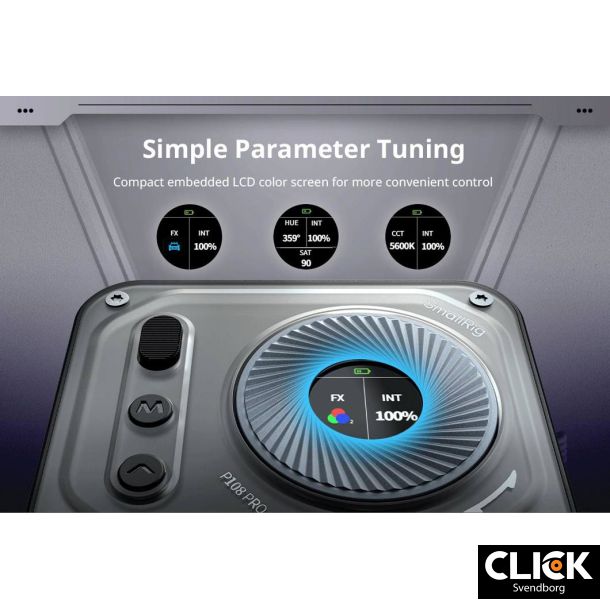 SmallRig 4786 Vibe P96 Pro mini LED Video Light Pink