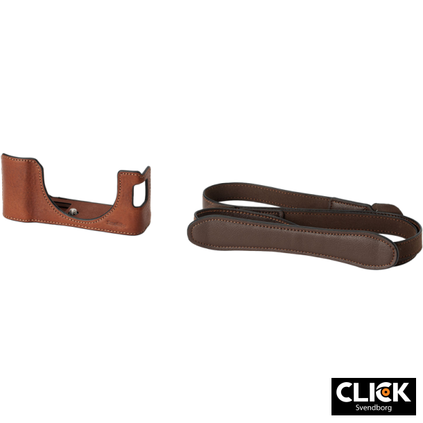 SmallRig 4699 Leather Half Case Kit for FUJIFILM X100VI (Brown)