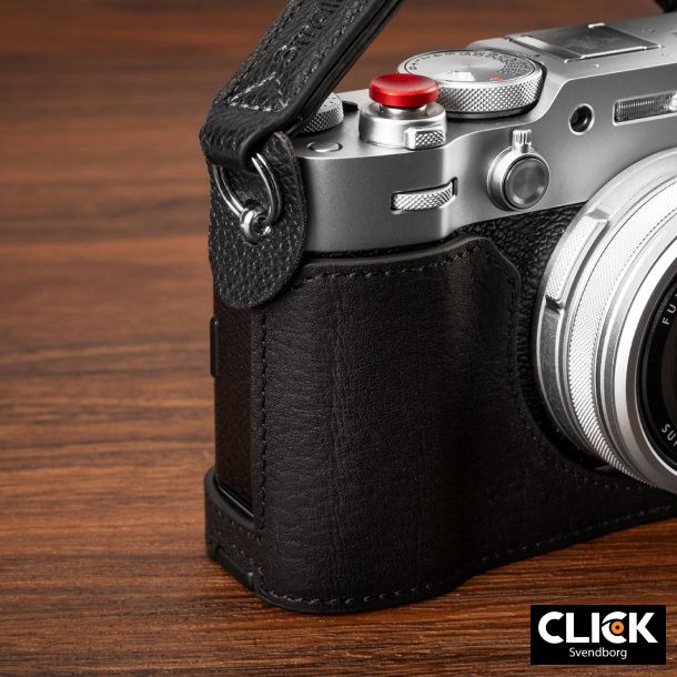 SmallRig 4700 Leather Half Case Kit for FUJIFILM X100VI (Black)