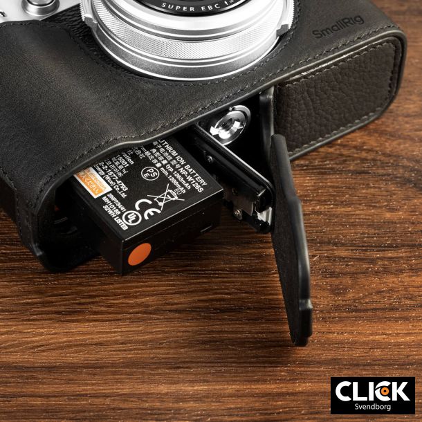 SmallRig 4700 Leather Half Case Kit for FUJIFILM X100VI (Black)