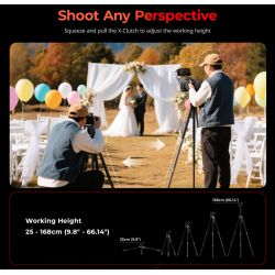 SmallRig 5305 x Potato Jet TRIBEX SE Hydraulic Tripod