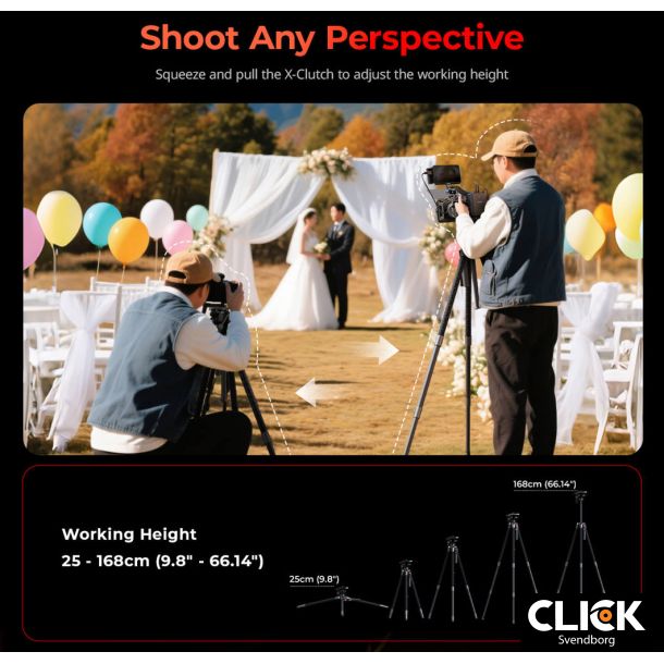 SmallRig 5305 x Potato Jet TRIBEX SE Hydraulic Tripod