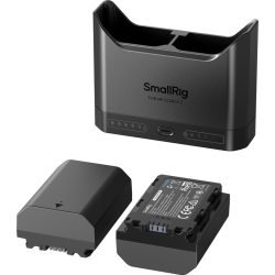 SmallRig 5483 Turbo Charging Kit inkl. 2 stk. NP-FZ100 batterier