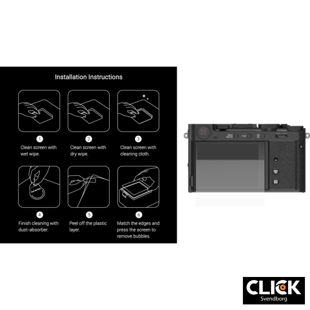 SmallRig 5988 sk�rmbeskytter til FUJIFILM X‑E5
