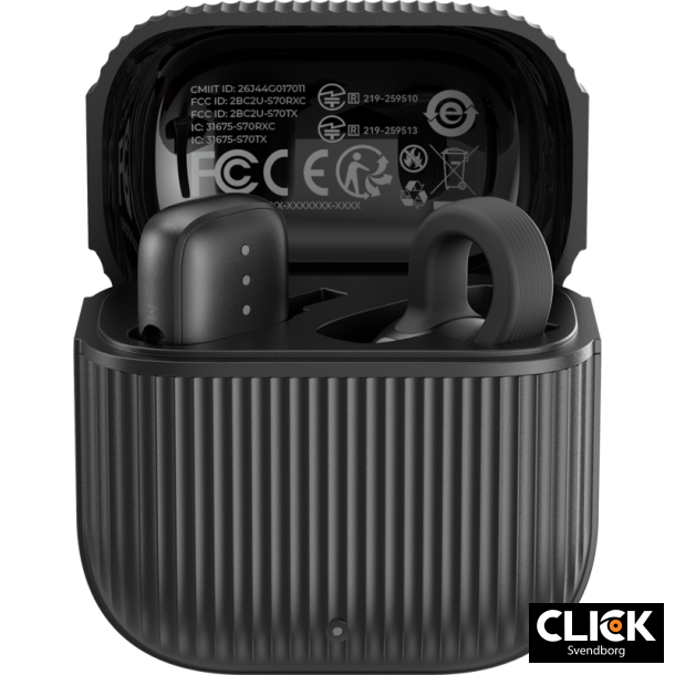 SmallRig 6546 S70-C1 Wireless Microphone med USB-C Adapter til Smartphones - Sort