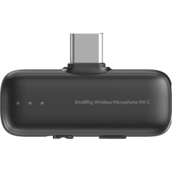 SmallRig 6546 S70-C1 Wireless Microphone med USB-C Adapter til Smartphones - Sort