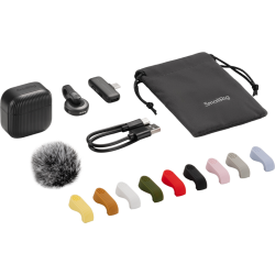 SmallRig 6546 S70-C1 Wireless Microphone med USB-C Adapter til Smartphones - Sort