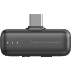 SmallRig S70-C2 Wireless Microphone med USB-C Adapter til Smartphones (Sort)