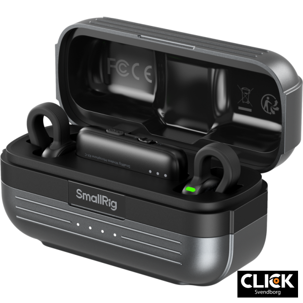 SmallRig S70-C2 Wireless Microphone med USB-C Adapter til Smartphones (Sort)