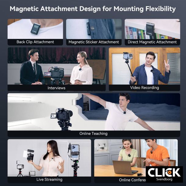 SmallRig 3487 Wireless Microphone Forevala W60