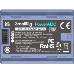 Smallrig 4266 NP-235 USB batteri (Fuji NP-W235)