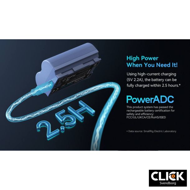 Smallrig 4266 NP-235 USB batteri (Fuji NP-W235)