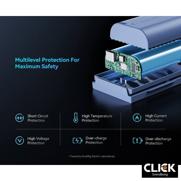 Smallrig 4265 NP-FZ100 USB-C batteri