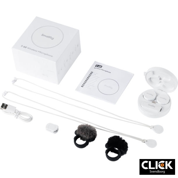 Smallrig 4706 S 60 Wireless Microphone White (USB-C Version)