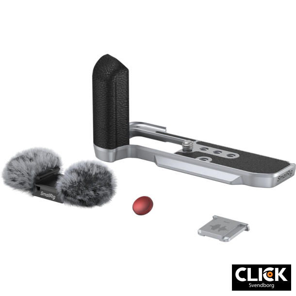 Smallrig 4875 L-Shape Mount Plate with Silicone Handle for FUJIFILM X-M5 Sliver