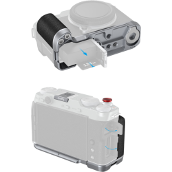 Smallrig 4875 L-Shape Mount Plate with Silicone Handle for FUJIFILM X-M5 Sliver