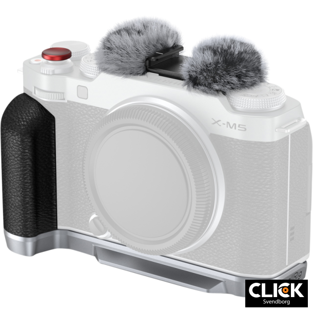 Smallrig 4875 L-Shape Mount Plate with Silicone Handle for FUJIFILM X-M5 Sliver