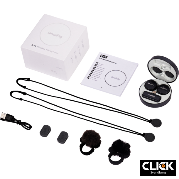 Smallrig 4934 S 60 Wireless Microphone Black (USB-C Version)