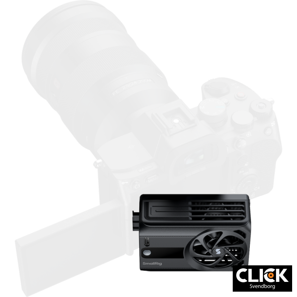 Smallrig 5328 Cooling Fan til spejll�se kamera (Hybrid Cooling)