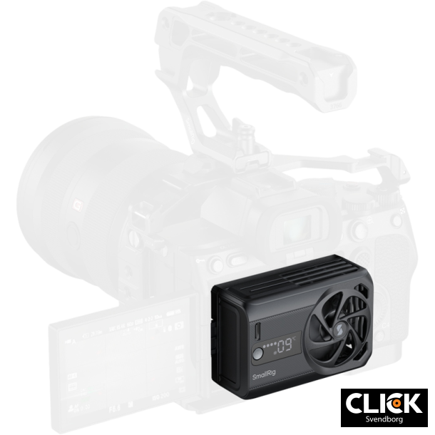 Smallrig 5328 Cooling Fan til spejll�se kamera (Hybrid Cooling)