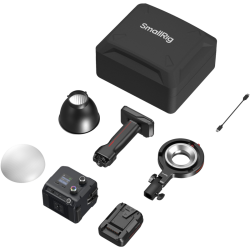 SmallRig 5383 RC 100C COB LED Video Light Kit med batterigreb