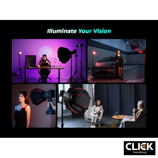 SmallRig 5380 RC 100C COB LED Video Light &#150; Ink Blue / Pro Version