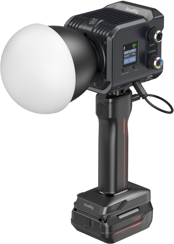 SmallRig 5383 RC 100C COB LED Video Light Kit med batterigreb - STUDIE ...