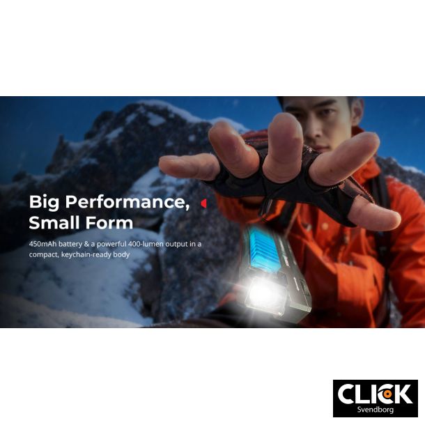 SmallRig 5710 Thumb EDC Flashlight � minilommelygte til hverdag, arbejde