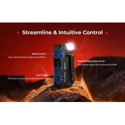 SmallRig 5710 Thumb EDC Flashlight � minilommelygte til hverdag, arbejde