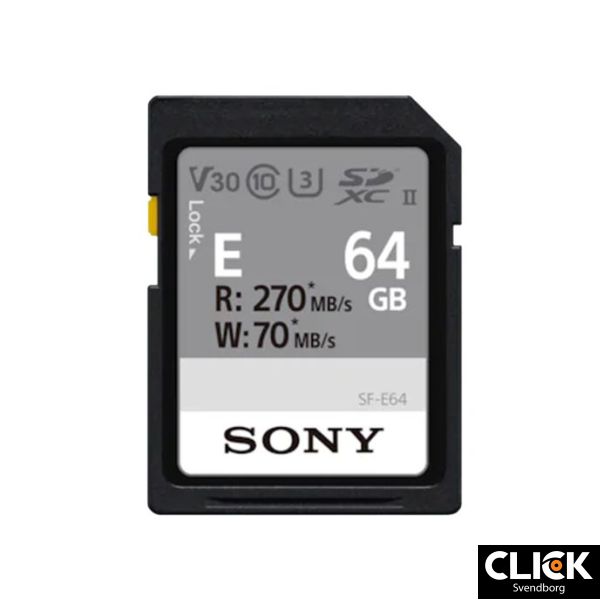 Sony 64Gb SDXC V30 E-Series