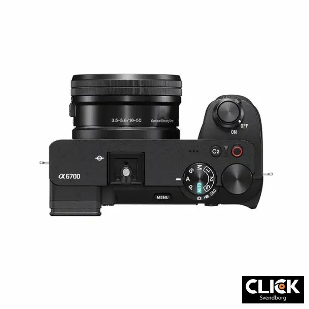 Sony Alpha A6700 m/ 16-50mm (Trade-in 1500,-)(F 750,- i cashback) (Sony Student Cashback)